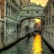 most uzdaha, venecija, italija, kanali, reka